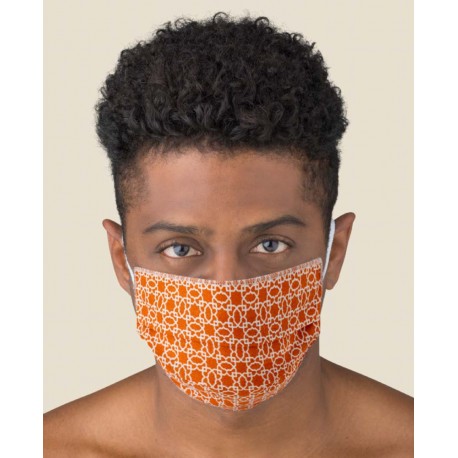 Couple of Protective washable masks for Adult made of TNT and Natural cotton